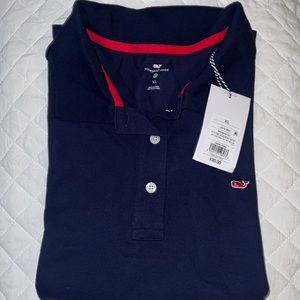 NWT Vineyard Vines for TARGET navy blue short sleeve  polo shirt